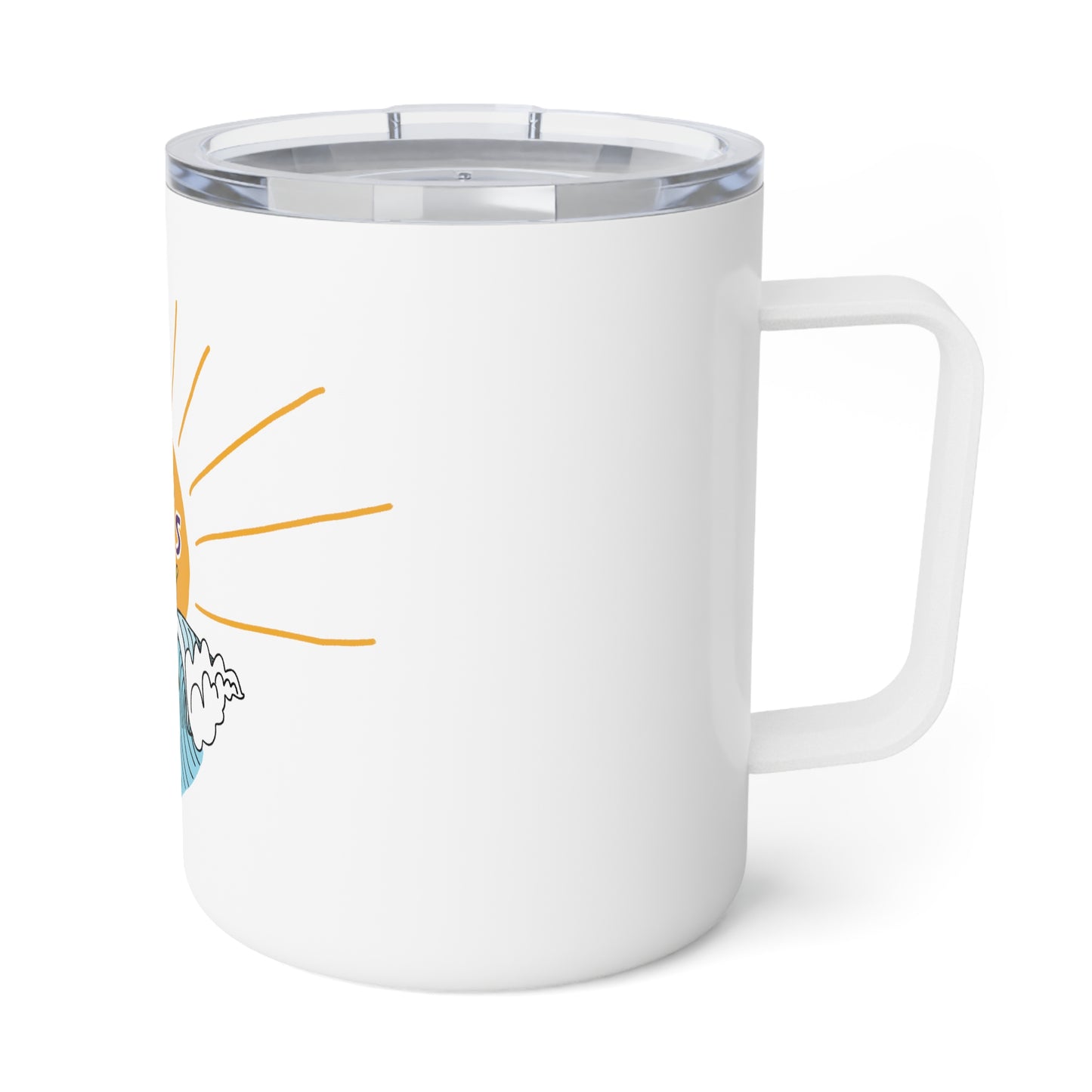 Banana Logo Insulated Coffee Mug, 10oz