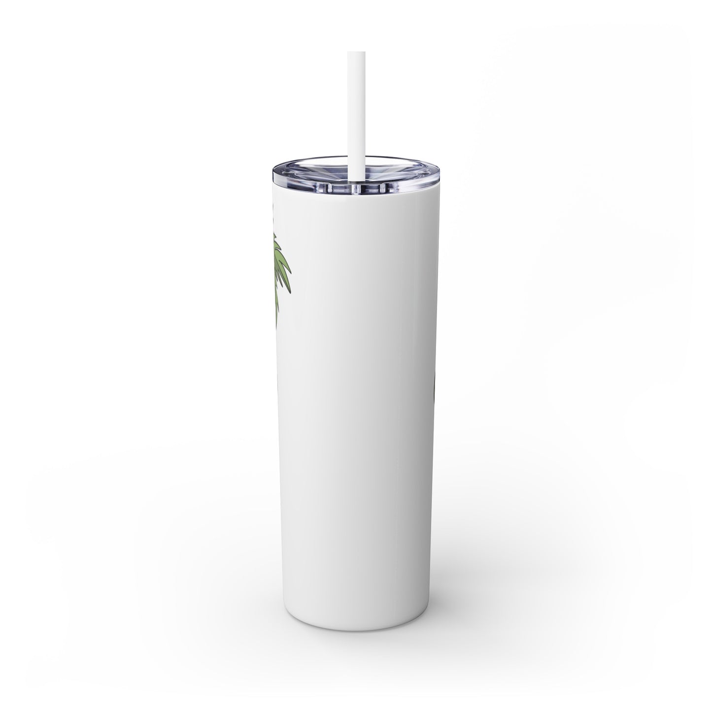 Bowls & Barrels Skinny Tumbler with Straw, 20oz