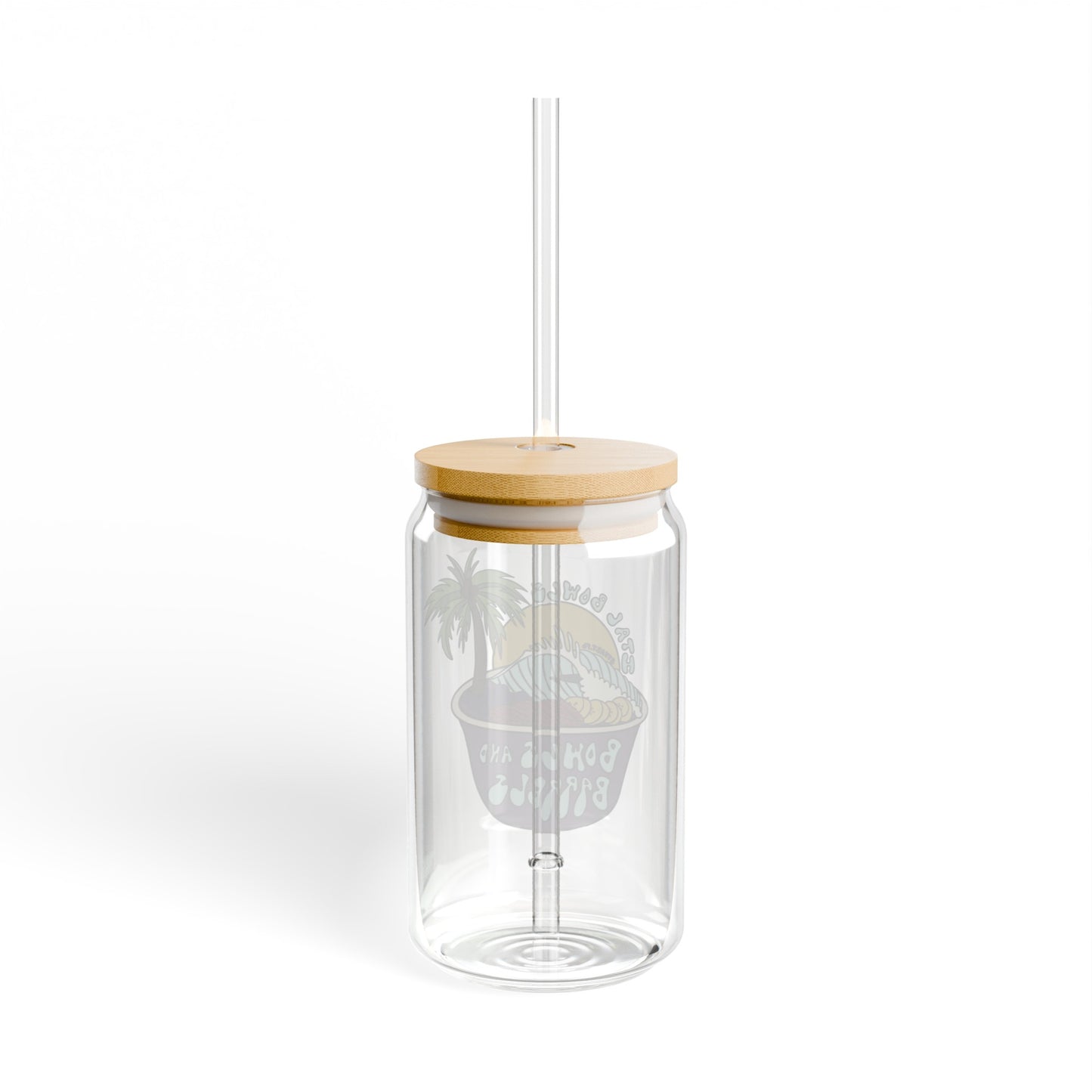 Bowls & Barrels Sipper Glass, 16oz