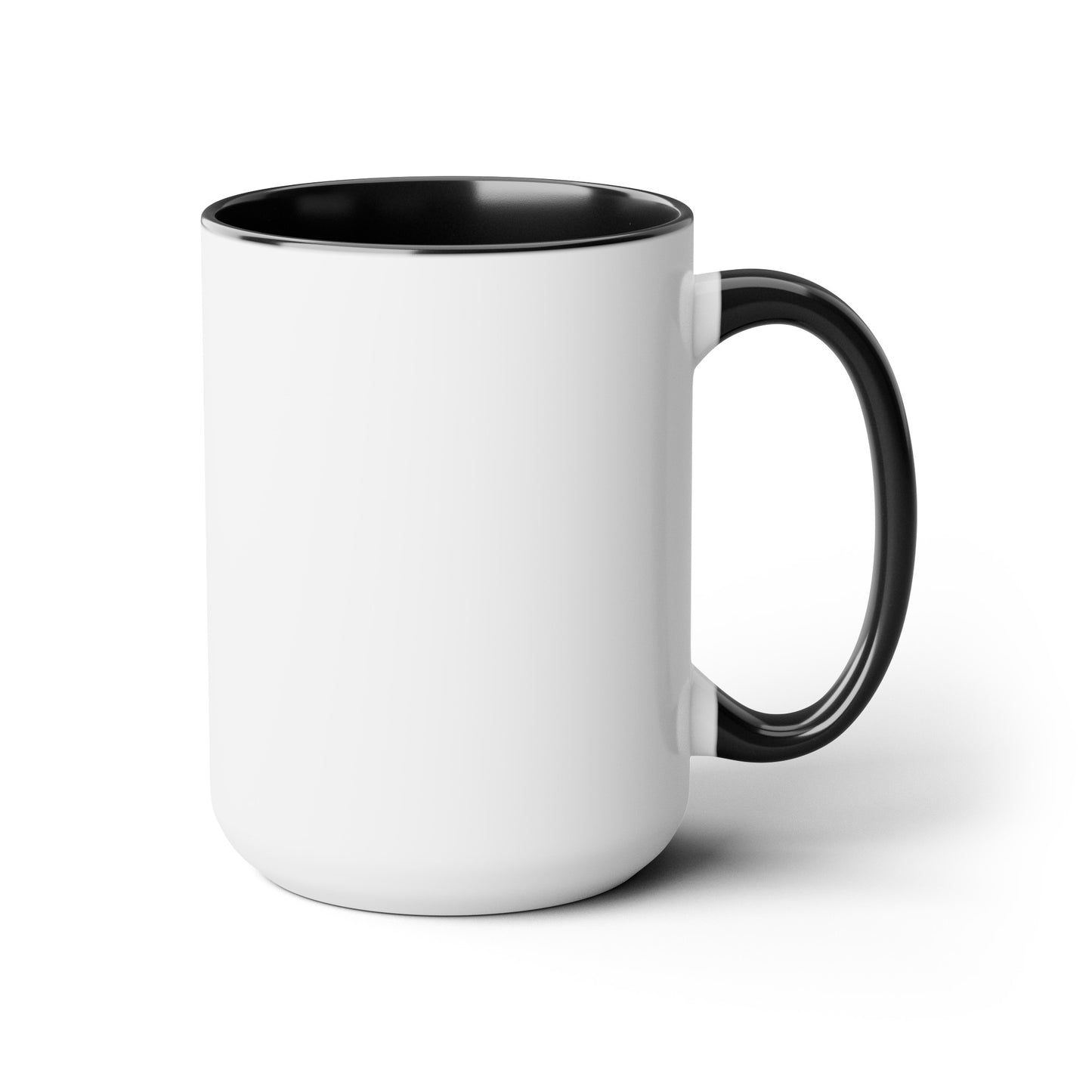Sun Logo Two-Tone Coffee Mugs, 15oz