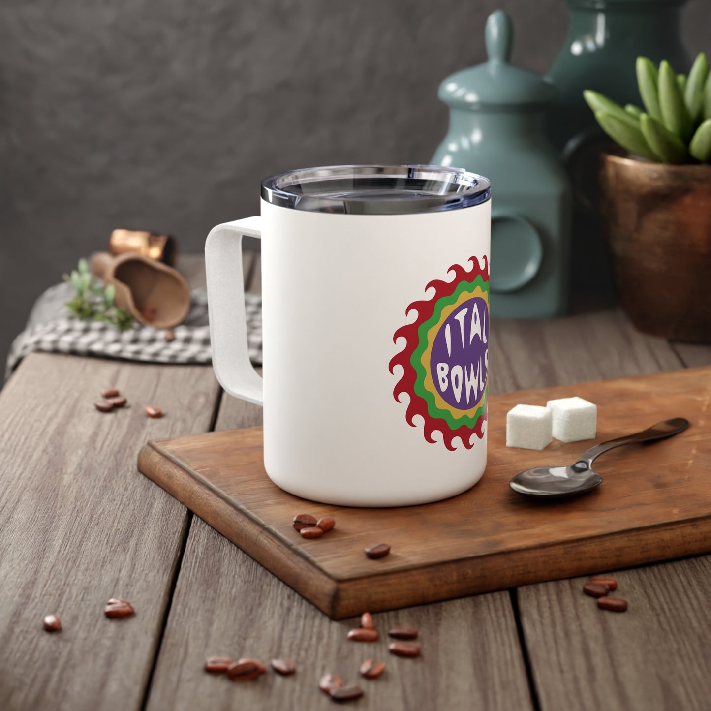 Sun Logo Insulated 10oz Coffee Tumbler