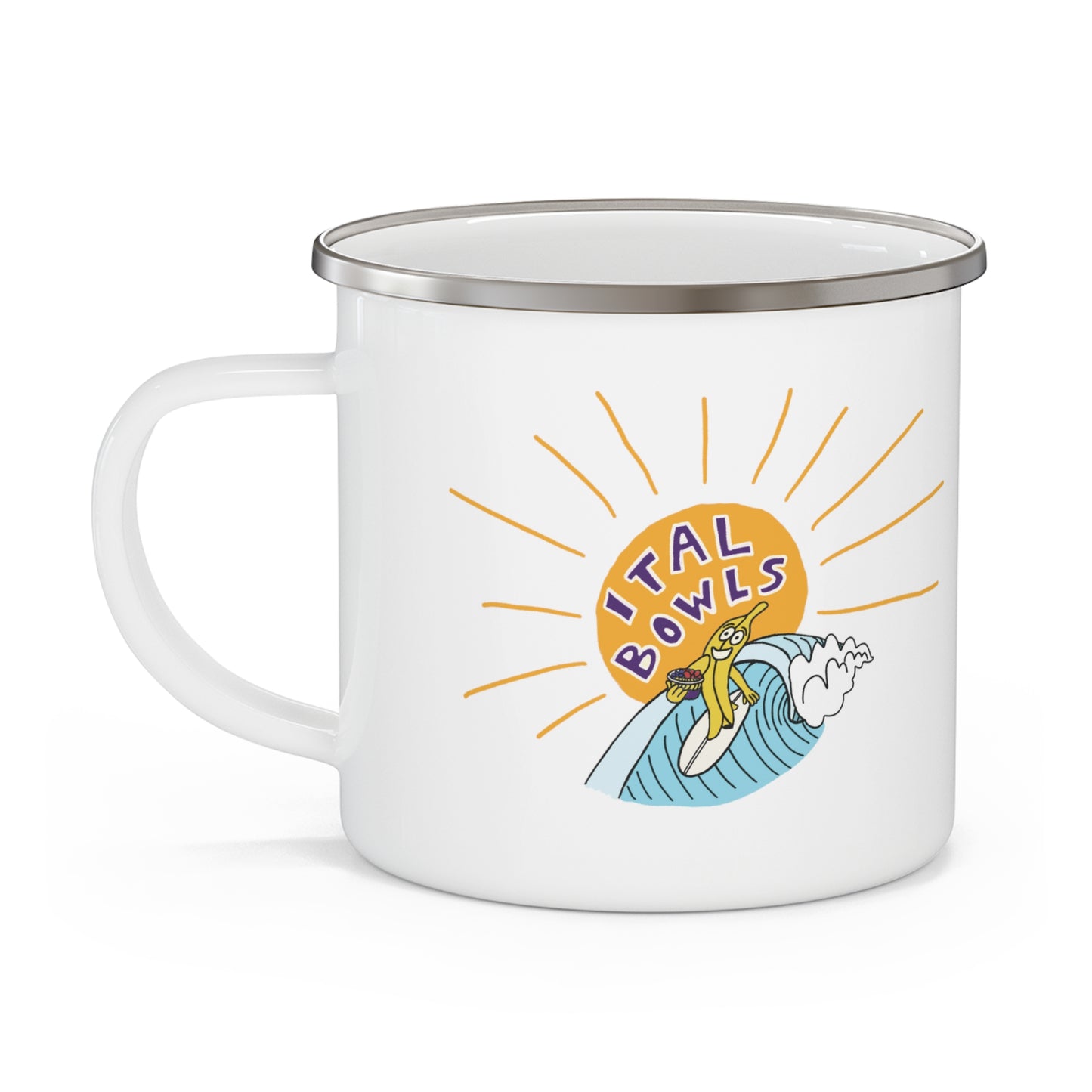 Banana Logo Camping Mug