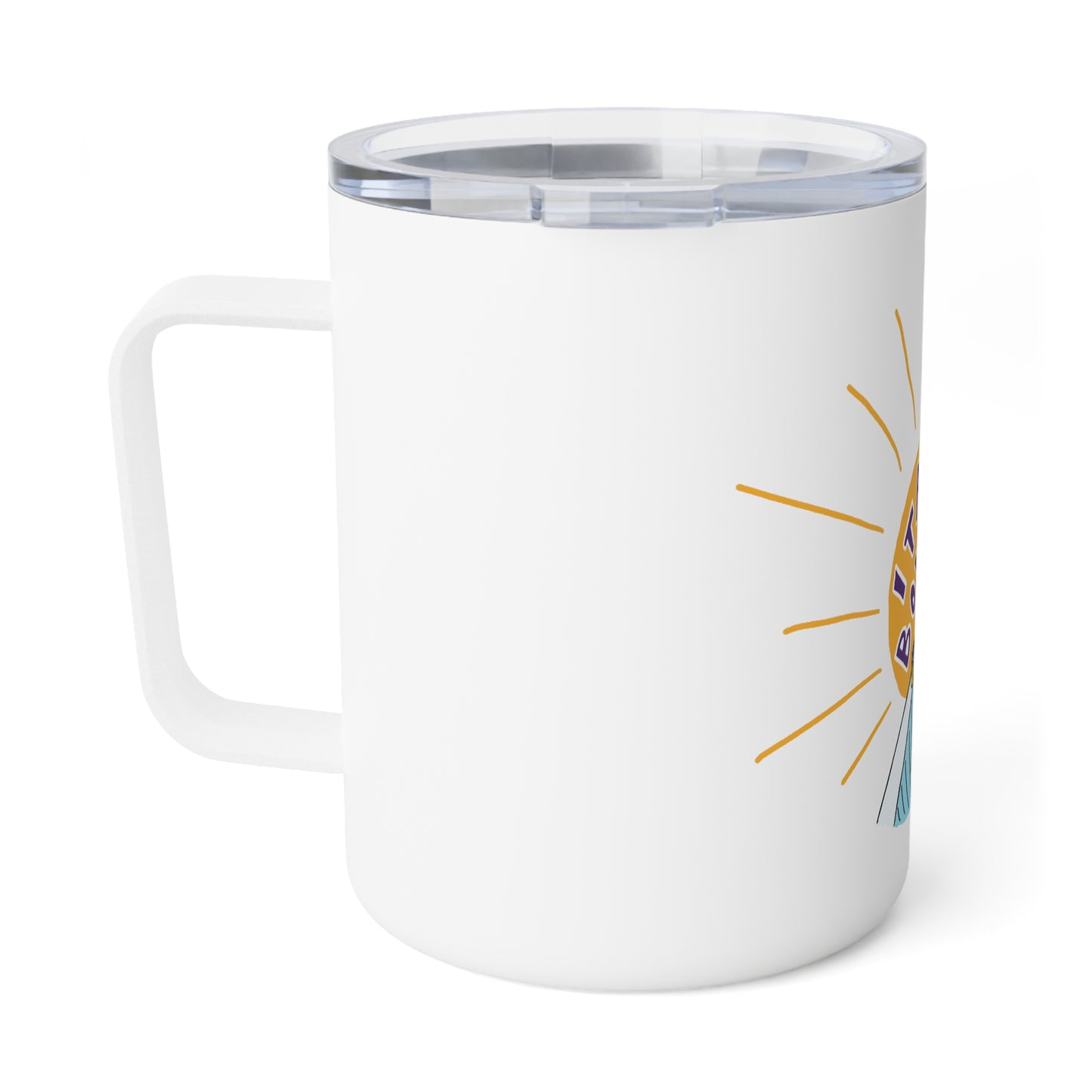 Banana Logo Insulated Coffee Mug, 10oz