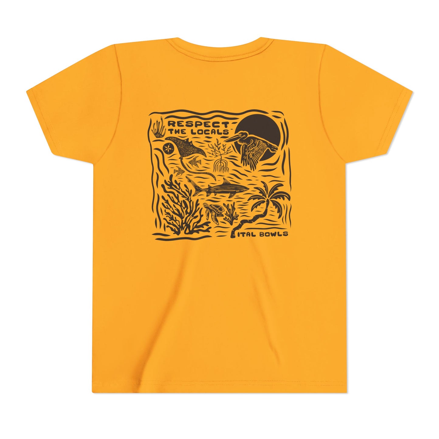 Kids Respect the Locals Tee