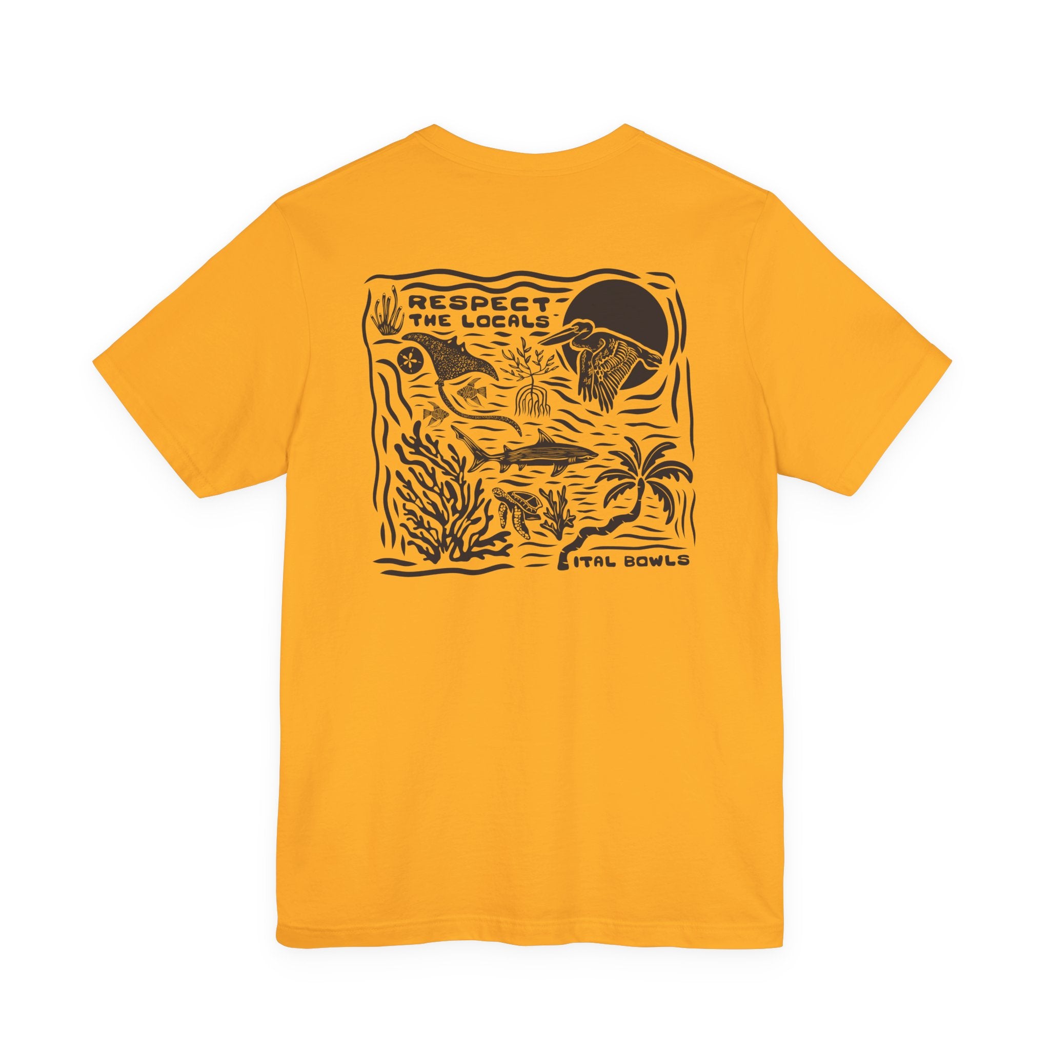 Respect the Locals Tee – Ital Bowls