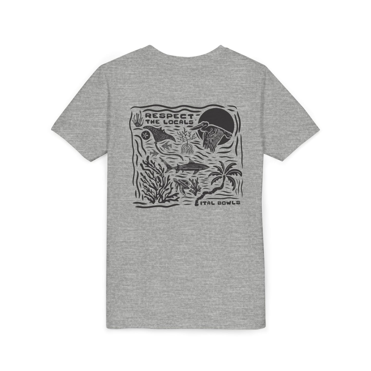 Kids Respect the Locals Tee